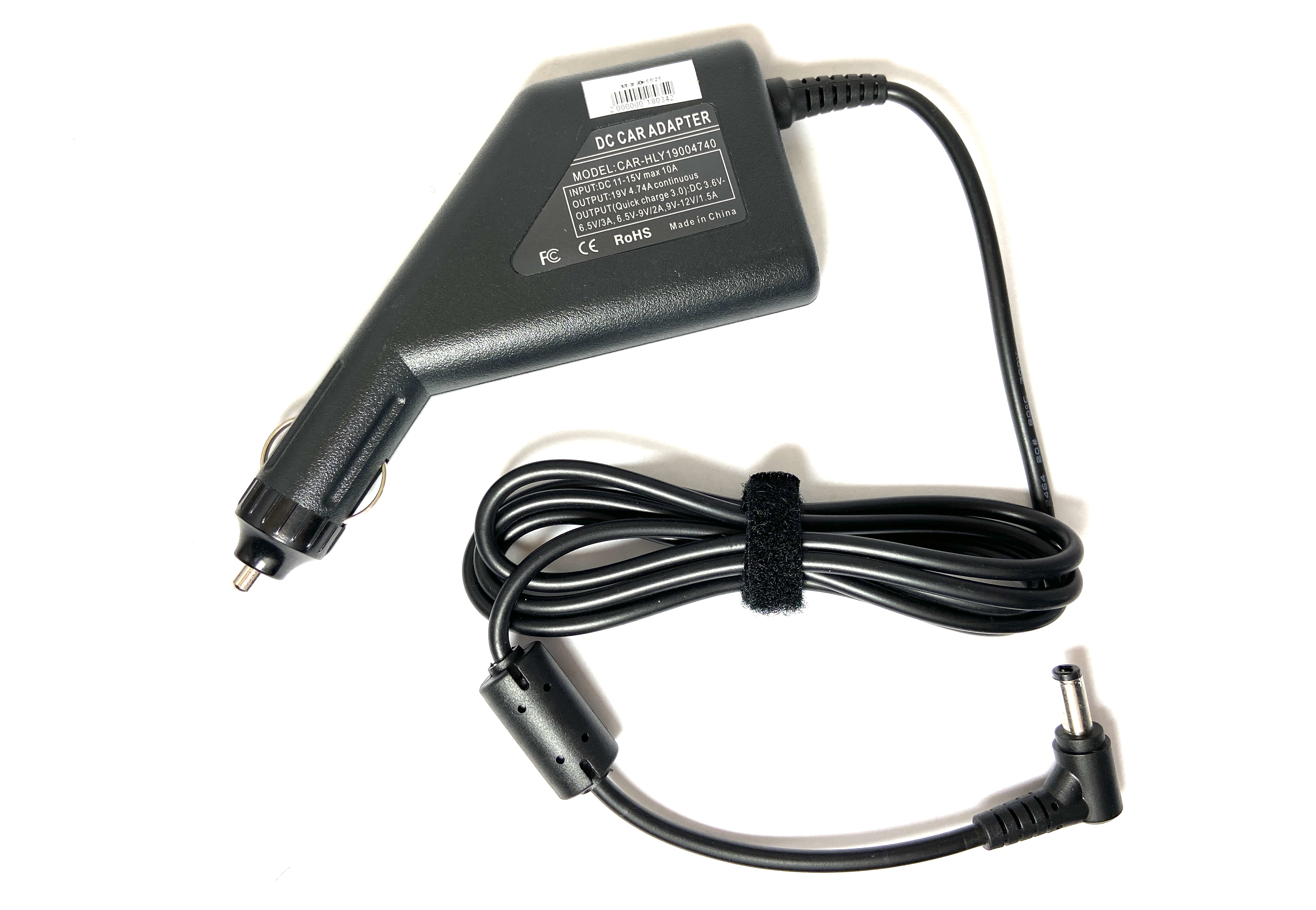Автомобильное зарядное устройство для ноутбука ASUS 19V 4.74A 90W (5.5*2.5)