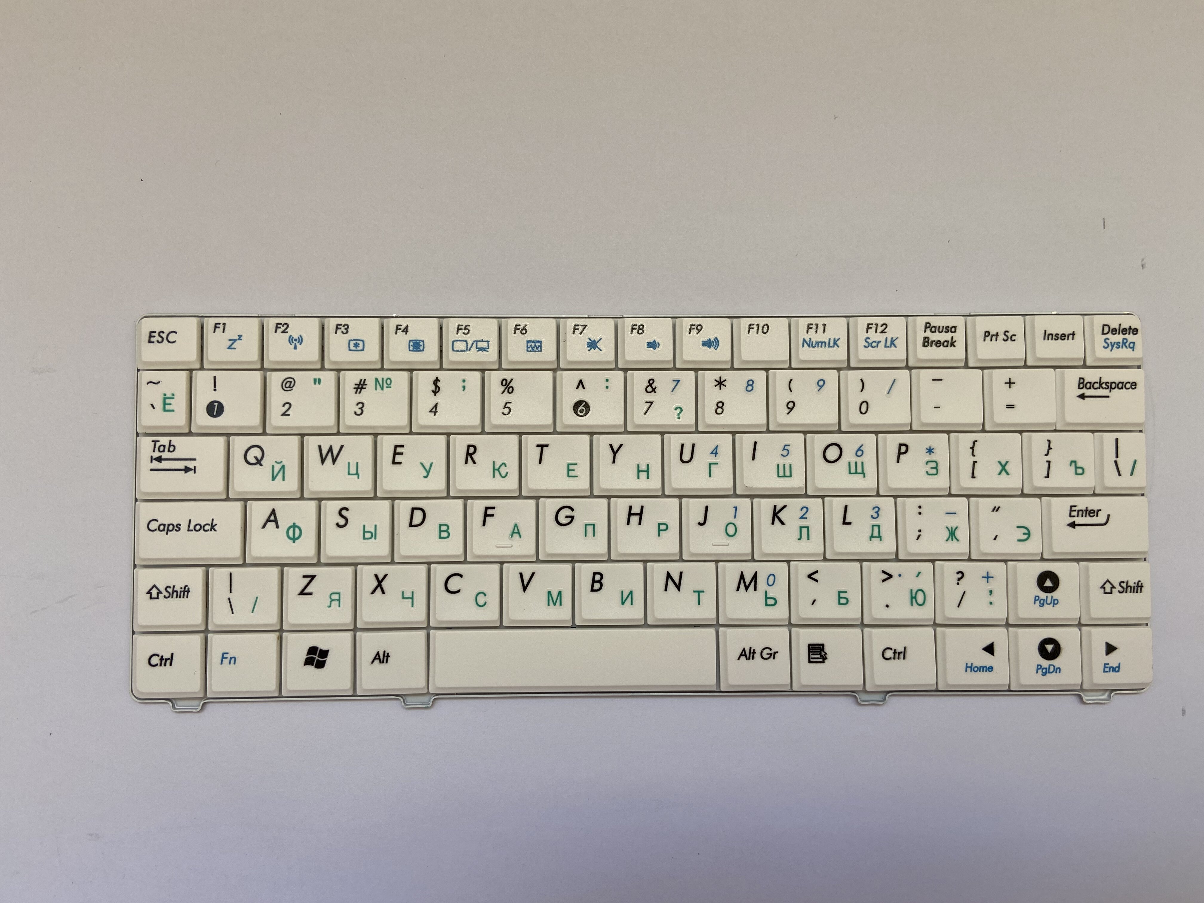 Клавиатура Asus EEE PC 90HA 900SD T91 White RU