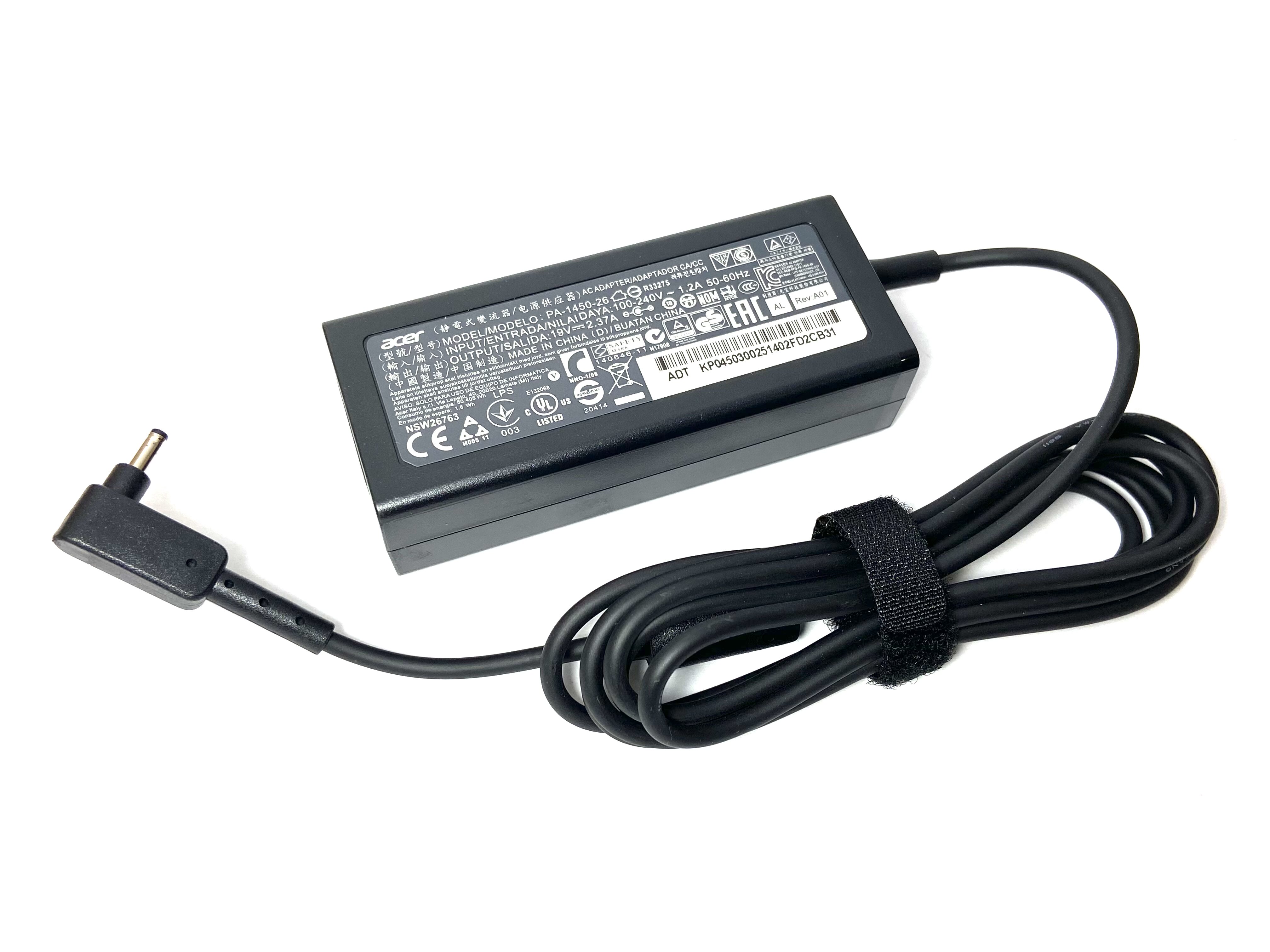 Зарядное устройство для ноутбука Acer ADP-45ZD B 19V 2.37A 45W (3.0*1.1)