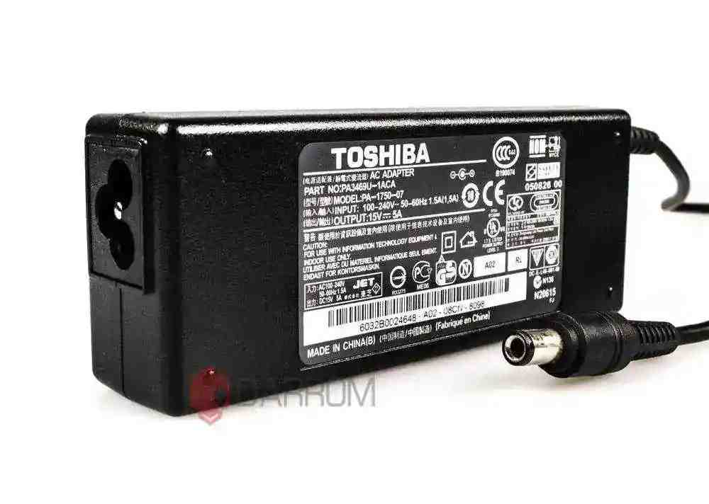 Блок питания для ноутбука Toshiba PA3378E-3AC3 15V 5A 75W (6.3*3.0)