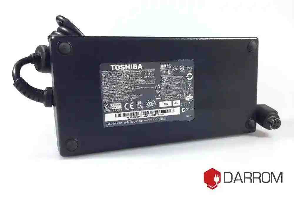 Блок питания для ноутбука Toshiba PA3546E-1AC3 for Qosmio X300-1 19V 9.5A 180W  (4 pin круглый)