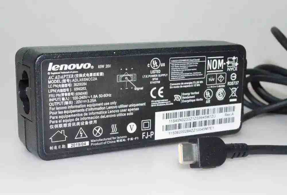 Блок питания для ноутбука Lenovo Yoga S940 20V 3.25A 65W type-c