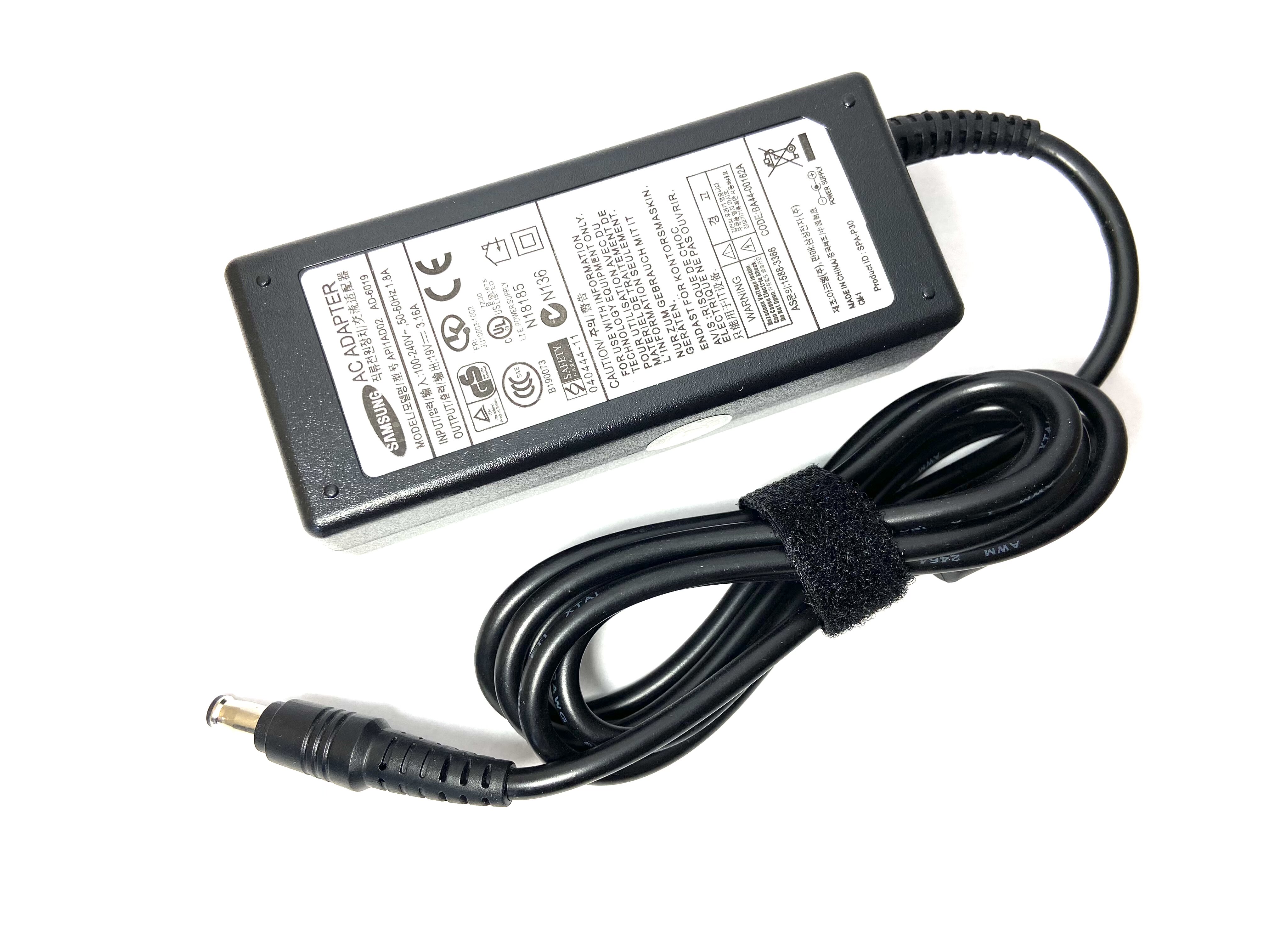 Зарядное устройство для ноутбука Samsung SPA-830E AD-6019 19V 3.16A 60W (5.5*3.0)