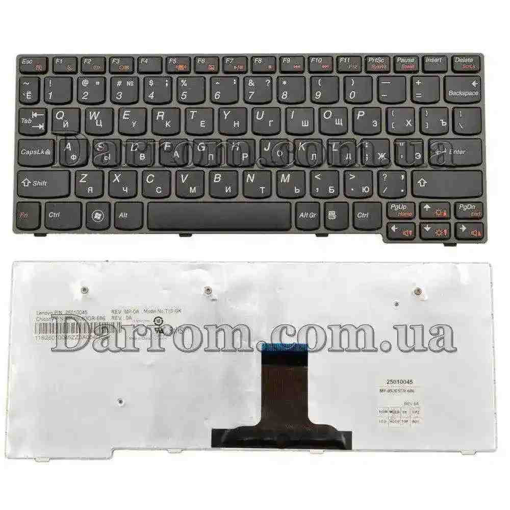 Клавиатура Lenovo S10-3 black RU