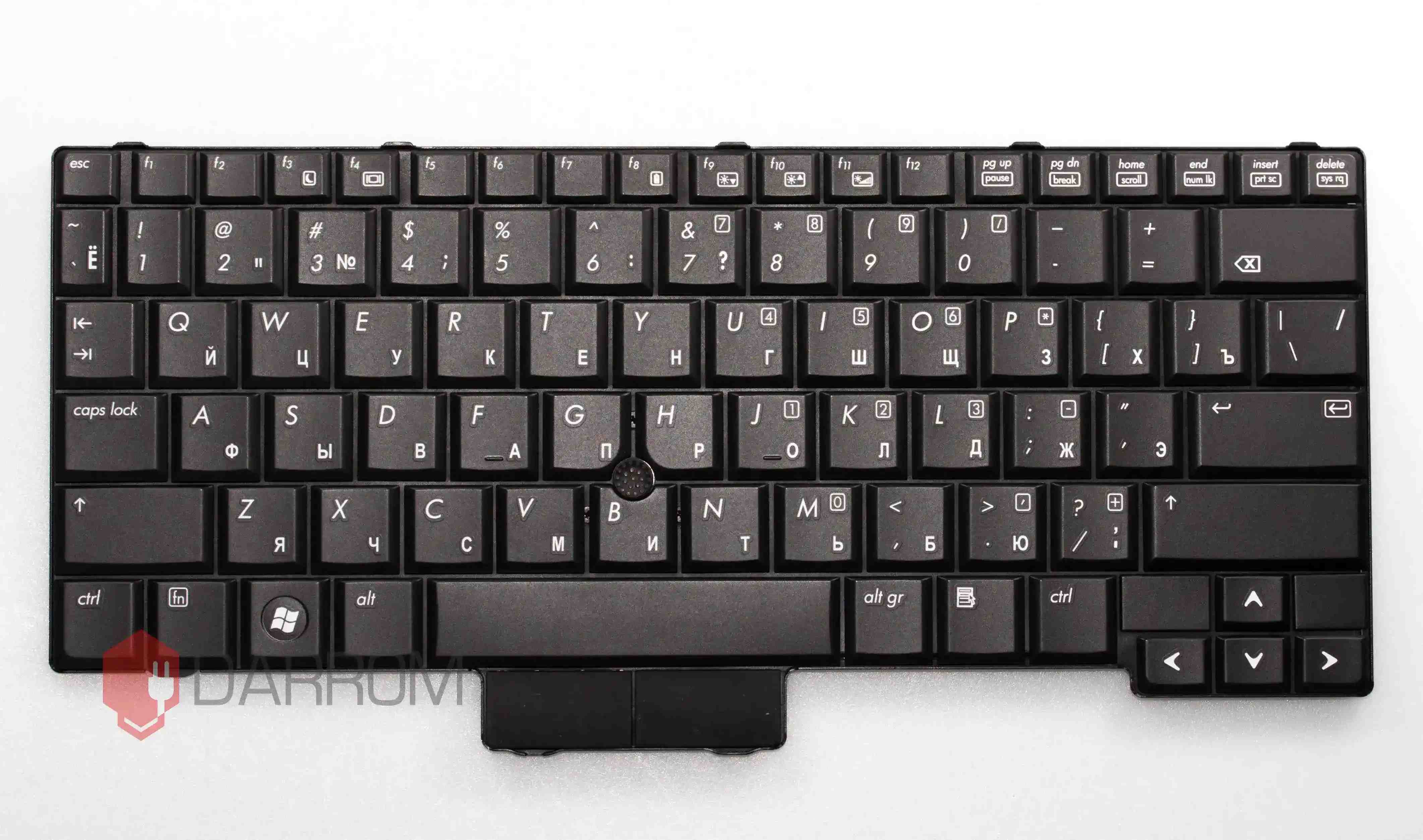 Клавиатура для ноутбука EliteBook 2510p 2530p 2533t  RU Black