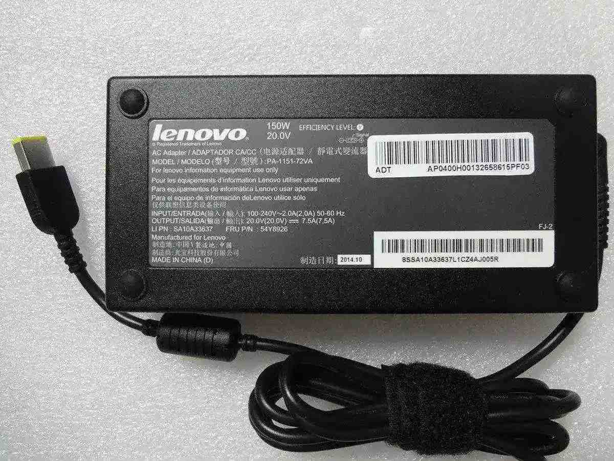 Зарядное устройство для ноутбука Lenovo PA-1151-72VA 20V 7.5A 150W (square)