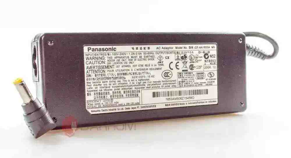 Блок питания для ноутбука Panasonic ToughBook CF-73 15.6V 5A 78W (5.5*2.5)  