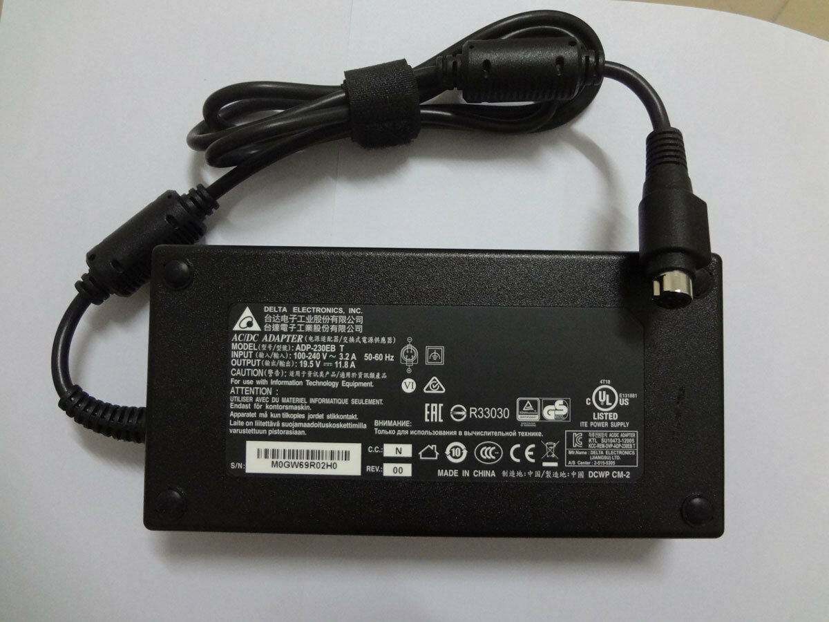 Блок питания MSI GT80 19.5V 11.8A 230W (4-pin)